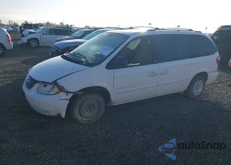 2001 Chrysler Town & Country Lx z USA, uszkodzony, nr VIN 2C4GP44G01R181665